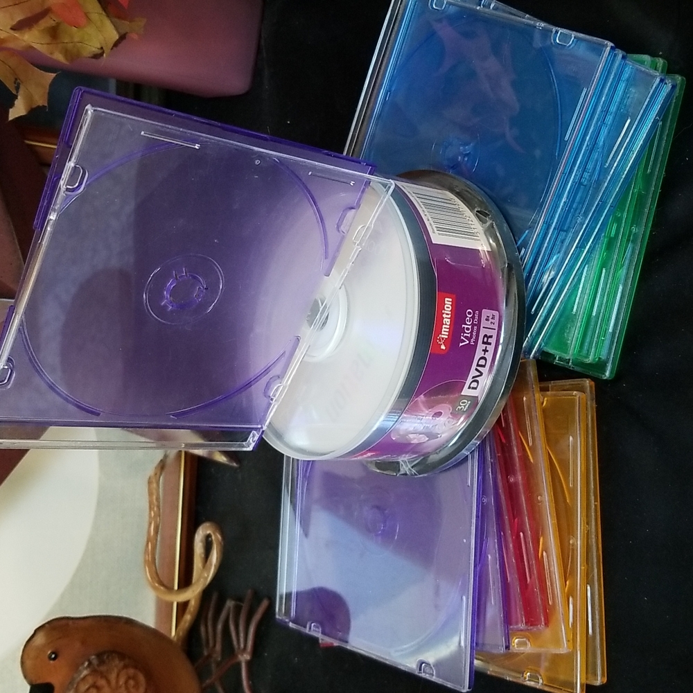 IMATION DVD+R DISCS & CASES